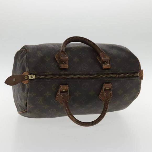 LOUIS VUITTON Monogram Speedy 30 Hand Bag M41526 LV Auth 94336 - Picture 6 of 16